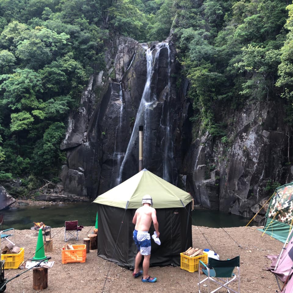 飛雪の滝キャンプ場