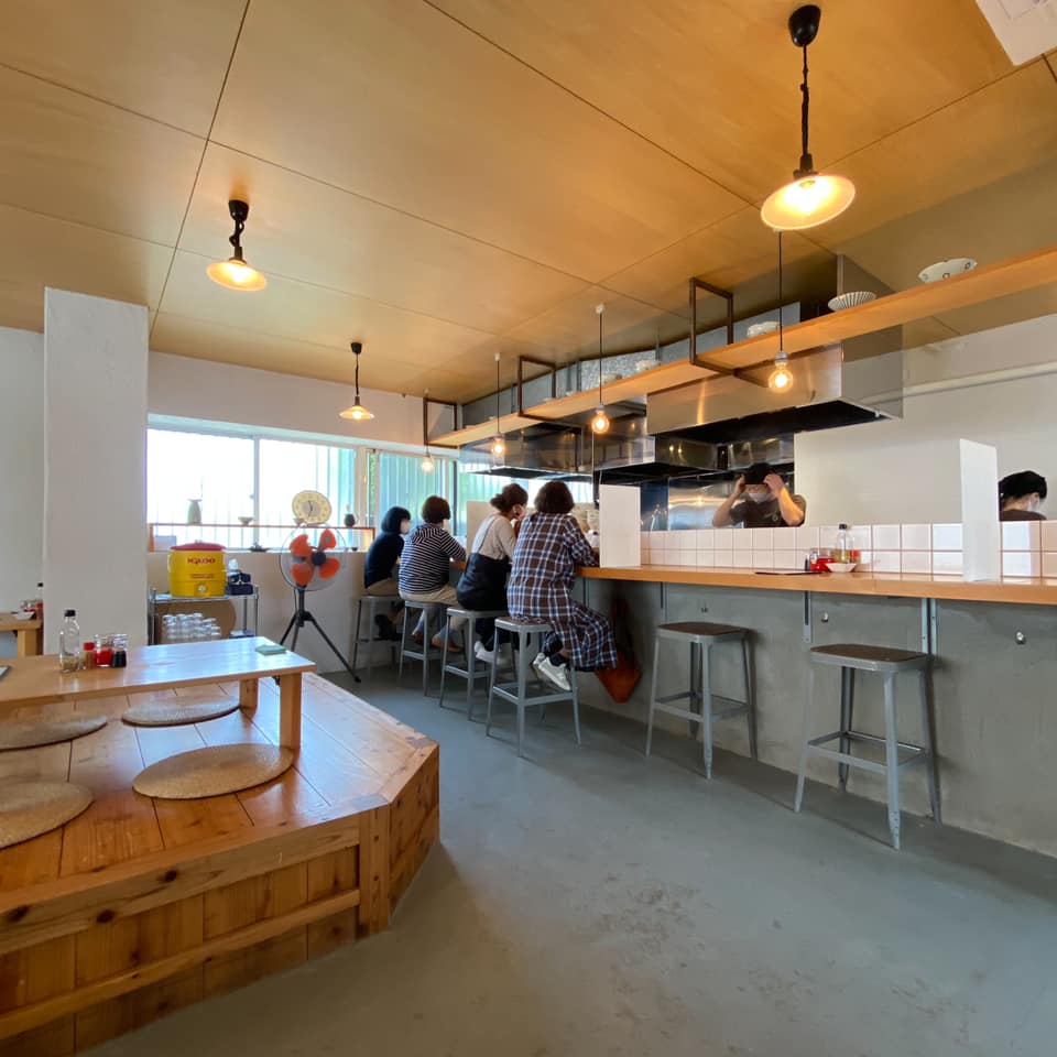 島豆腐と、おそば。真打田仲そば